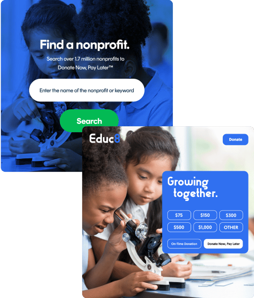 Find a nonprofit.