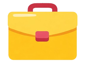 cartoon briefcase